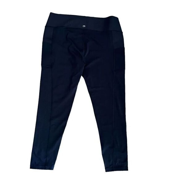 GapFit Sculpt Revolution Blue Sporty Yoga Casual High Rise Y2K SZ XXL #1947 - Picture 3 of 11